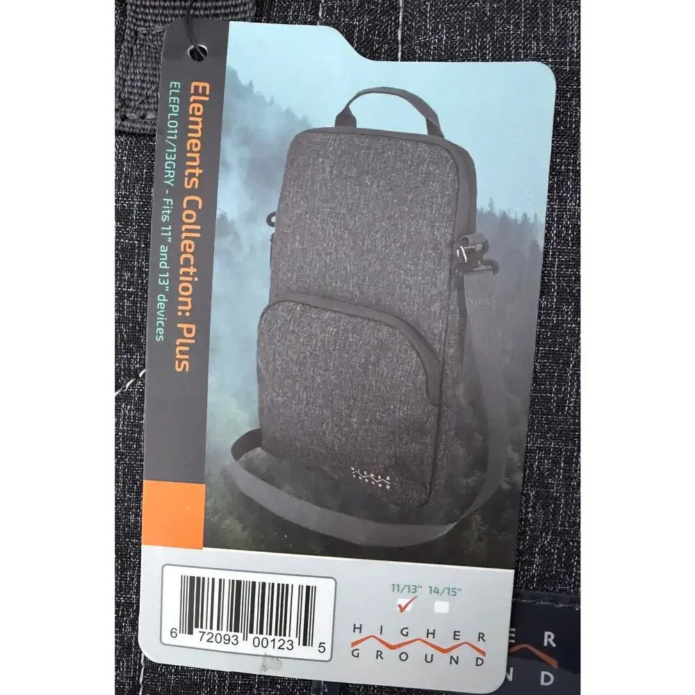 Higher Ground Elements Plus Gray Carrying Case Sleeve for 11